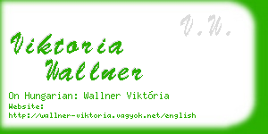 viktoria wallner business card